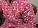 棉花咏纯棉花手工棉袄女士加厚保暖冬装大人短款棉服成人居家外出棉衣服 国色天香 2XL码建议120-140斤 实拍图