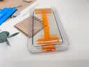 FBK 适用于苹果13手机膜防窥膜秒贴盒iPhone12promax高清防尘网钢化膜全屏 无尘仓【高清*一体防尘网】一片装 iPhone 12 ProMax 实拍图