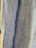 无印良品 MUJI 女式 亚麻水洗 立领衬衫 长袖 740158 BCB08A0S 烟熏蓝色X条纹 M 实拍图