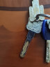 飞球C级锁芯 防盗门防暴力防锡纸黄铜锁芯 8把钥匙 H(32.5+37.5) 实拍图