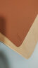 MIIIW米物鼠标垫超大尺寸电脑桌垫900*400mm纯色皮纹软木双面可用电竞游戏办公桌长款鼠标垫大号 棕色 晒单实拍图