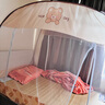 一棉缘（cottonfaith）蒙古包蚊帐1.5x2米免安装家用无底可折叠婴儿童防蚊防摔帐篷防窥 可爱熊【无底双门】顺丰 1.2m*1.9m*1.45m 【3秒安装】 实拍图
