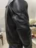 PERCOOL 真皮皮衣男头层牛皮夹克秋冬帅气摩托车机车服立领皮外套骑行服 黑色骷髅（羽绒马甲） 2XL （155斤-165斤） 实拍图
