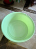 爱丽思（IRIS）洗脸盆洗脚盆泡脚盆加厚婴儿童面盆洗脸洗手盆厨房洗菜盆洗脚盆丝 绿色【直径38厘米】洗脚/洗衣很合适 实拍图