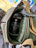 白金汉（Billingham）Hadley Small Pro单肩包摄影斜挎包单反微单通勤3.5升旅游男女数码收纳适用于索尼富士尼康相机包 绿色尼龙/巧克力色皮 505048-54 实拍图
