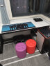 卡丽蒂岩板书桌现代简约转角写字台书桌黑色小户型电脑桌家用办公桌 1.4米岩板书桌+B款带扶手椅子 旋转书桌 实拍图