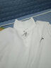 阿迪达斯 （adidas）POLO衫男 25夏季新款运动服休闲衣服翻领短袖冰丝速干透气t恤男 白色/三扣Polo领/速干/主推 2XL 185 实拍图