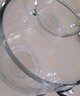 青苹果 2件套北欧茶色玻璃燕麦早餐杯家用耐热大容量牛奶杯带盖勺马克杯 2只透明早餐杯+樱花勺x2+木盖x2 实拍图