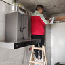 海尔（Haier）抽油烟机25立方大吸力欧式顶吸式燃气灶具厨房家用二三件套装挥手智控一键自清洗排烟机906s升级款 【烟灶套装】25大吸力烟机+5.2kw聚能灶 实拍图