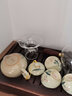 禾阳 玻璃茶漏茶滤 创意茶叶过滤网泡茶器茶隔漏斗茶具配件滤茶器 玻璃金鱼茶漏--银色（不锈钢） 实拍图