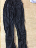 潮西登工装休闲裤男夏季工作裤男直筒耐磨休闲裤男工地裤子男加肥松紧腰 K53直通黑色常规 M 实拍图