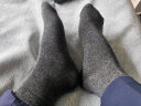 东方缘10双装袜子男女情侣款休闲运动棉袜纯色中筒 5双男中筒袜+5双女中筒袜 实拍图