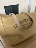 Lesportsac520情人节礼物乐播诗通勤出行包包女包手提包大容量女包托特包 奶茶色 实拍图