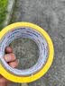 永冠【防台风胶带】PVC警示胶带米字封窗48mm*33米/单卷 定位标志警戒线隔离带标识防风固定窗户 蓝色 实拍图