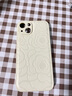 韵宁 高级感山茶花适用苹果17promax手机壳iPhone16 Promax硅胶纯色简约全包防摔保护壳情侣款 【白色花朵】高级感 iPhone 13 实拍图