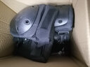 酷峰 轮滑护具套装滑板专业头盔滑冰滑雪单板成人儿童陆地冲浪板装备 6件套 黑色护具 L码（115-155斤） 实拍图