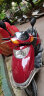 五羊（WUYANG）经典小公主WY100T-2D喜悦100国四电喷女装踏板五羊摩托车 深红色 实拍图