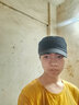 斌彩太阳的后裔同款纯色平顶帽子男夏天韩版户外休闲帽青年鸭舌帽 黑色 可调节 实拍图