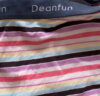 蝶安芬（Deanfun）女士内裤女4条莫代尔中腰舒适无痕条纹款女式内裤 礼盒A L 实拍图