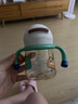 babycare小企鹅学饮杯 儿童吸管式水杯 儿童防漏防摔带手柄喝奶瓶含重力球 企鹅水杯240ML+300ml保温杯-绿 实拍图