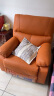 芝华仕（CHEERS）头等舱布艺沙发单人功能客厅懒人舒适单椅芝华士9780电动橙 实拍图