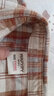 G.DUCKKIDS小黄鸭儿童格子衬衫韩版童装男童长袖衬衣时尚宝宝休闲上衣 暗橘格子 110 cm （建议身高100-105cm） 实拍图