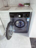 美菱智能变频滚筒洗衣机全自动10公斤如手洗洗烘一体巴氏除菌空气洗上排水超薄箱体 RS21H100D 洗烘一体 10kg 实拍图