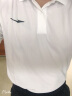鸿星尔克（ERKE）男装短袖t恤2024夏季红星男士polo衫休闲透气运动跑步上衣白色R 正白227（100%聚酯纤维） L（170） 晒单实拍图