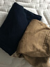 无印良品 MUJI 女式 法国亚麻 直筒裤 402825 BEG01C1S 深藏青色 M 实拍图