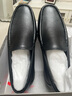 红蜻蜓男棉鞋厚绒保暖牛皮男鞋一脚蹬休闲套脚商务皮鞋 WTA30612黑色39 实拍图