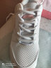 安踏漫步运动鞋女鞋女士春季款皮网拼接透气轻便软底跑步鞋子女 (网面)白粉/蟹壳-1 36 实拍图