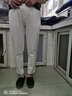 PHJ 九分休闲裤女夏季新款高腰显瘦小脚女裤简约百搭铅笔西装裤 白色-九分 4XL 实拍图