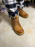 Dickies马丁靴男靴2025秋冬情侣款靴子男女大黄靴百搭加绒增高工装靴男鞋 土黄加绒 42 【偏大一码，适合运动鞋43】 实拍图