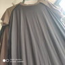 米嘟尔夏季新品女士莫代尔短袖睡裙长裙薄款休闲加大码可外穿睡衣家居裙 铁锈灰(拼色NEW裙) XL 适合120到160斤左右 实拍图