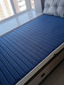 埃迪·蒙托棕垫 椰棕床垫 榻榻米垫  乳胶 踏踏米 宿舍床垫硬可折叠拆洗定做 亚麻蓝6CM厚（含1cm乳胶） 1.2*2.0米 实拍图