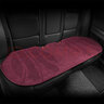 车优友（CEYOYO）汽车坐垫四季通用翻毛皮方垫新款透气乳胶棉车垫颈枕后排汽车座垫 三件套-前排2片后排1片-红色 本款适合99%车型-下单备注 实拍图