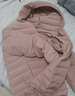 雅鹿羽绒服女士短款立领修身轻薄显瘦鸭绒秋羽绒外套 粉色155 实拍图
