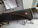 寻音古筝  专业考级演奏 民族乐器优选桐木古筝 黑檀素面 实拍图