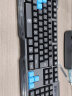 德意龙 黑暗骑士V61 无线键盘鼠标套装家用笔记本台式机电脑电视键鼠套件游戏办公学习 黑色 实拍图