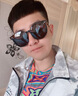 画尚墨镜女太阳镜防紫外线圆脸大脸显瘦情侣韩版偏光眼镜一对开车镜男 v款男女通用 实拍图