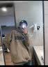 佘曼莱美式重磅卫衣男生秋冬款复古宽松加绒加厚连帽外套上衣服男装学生 浅灰色【加绒款】 XL 实拍图