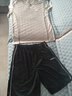 亚当彼得运动套装男士夏季套装跑步运动服速干衣套装夏天男休闲两件套薄款 灰色 套装 XL 建议体重120-140斤 实拍图