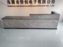 徕小象 新款收银台吧台隔断柜台一体桌公司接待桌超市饭店商用 灰石纹+黑色 哑光 右转角 120*60*100 实拍图