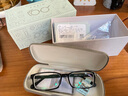 派丽蒙（PARIM）高度近视眼镜框男方型小黑框女商务配度数防蓝光镜片眼镜架PR7820 镜框+1.60高清近视片 实拍图