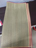 相思桐  凉席纯草席加厚白麻筋宁波草席单身宿舍老式1.2米0.9米1.5米 特密加厚红边款 0.9米宽*1.95米长 实拍图