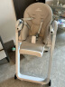 英氏（YEEHOO）儿童餐椅多功能可折叠便携式婴儿移动式家用吃饭椅子宝宝餐椅 绅士灰餐椅 实拍图