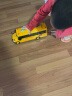 力利儿童大号校车玩具车模型仿真公交车巴士宝宝男孩惯性汽车2-3岁 实拍图