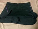 李宁（LI-NING） 羽毛球裙运动短裙女式 防走光打底裤大码网球裙子瑜伽健身跑步 黑色 XL 实拍图