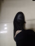 奥康（Aokang）男鞋男士商务休闲鞋英伦舒适低帮圆头系带皮鞋 黑色38码 实拍图