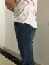 增致牛仔（zengzhi）增致牛仔ZENGZHI/增致牛仔裤男夏季薄款中腰微弹蓝色磨白百搭长裤 95515薄款 34 实拍图